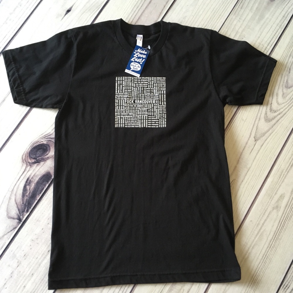 ★SOLD★Vancouver Funny T-shirt - Picture 2 of 4